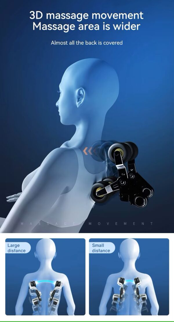 Commercial Coin Bill Operated Vending Massage Chair with NFC - Image 4